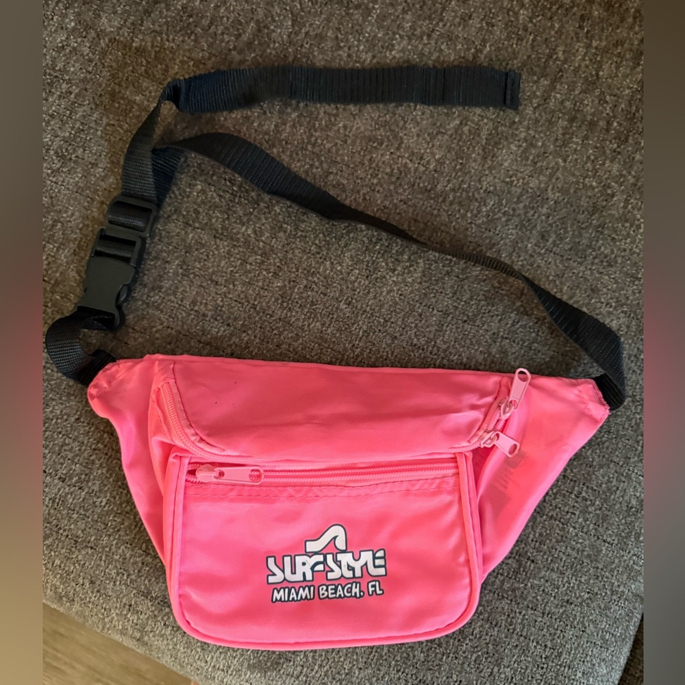 Surf Style Miami Neon Pink Belt Bag